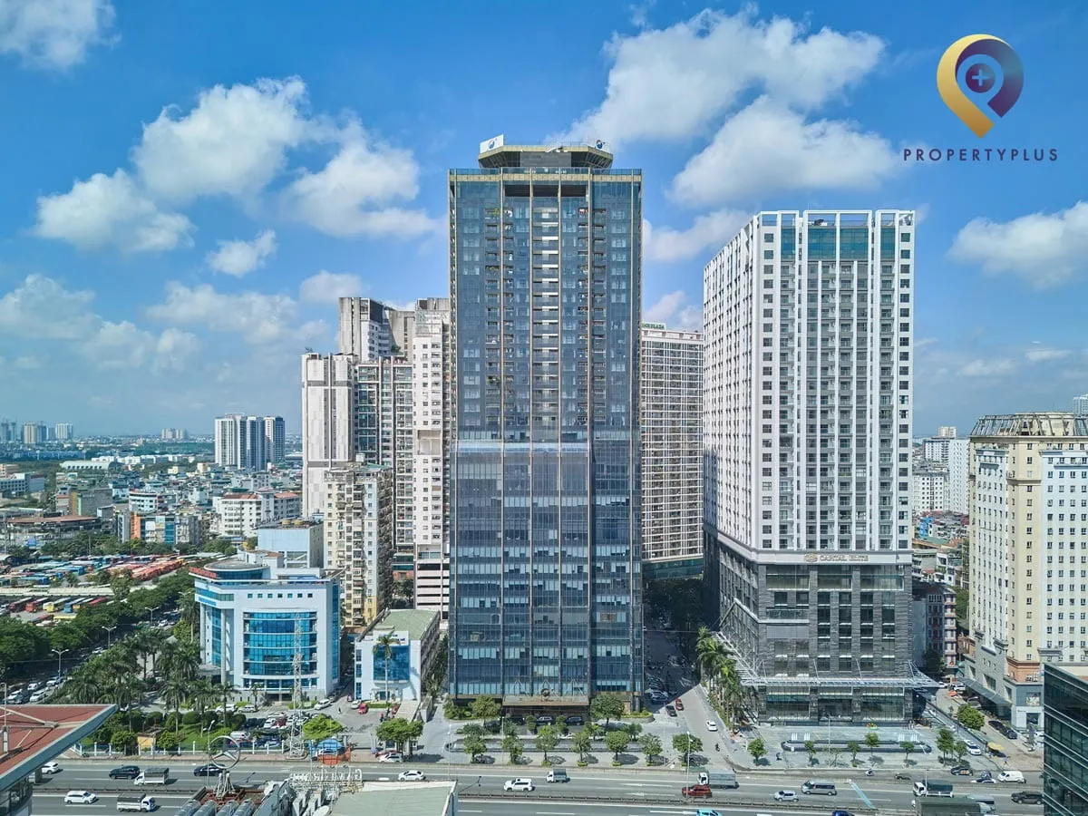 Sunshine Center office building exterior overview in Hanoi